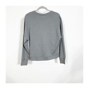 Fabletics Sweater Sweatshirt Womens Stacey Pullover Gray Ladies Small New